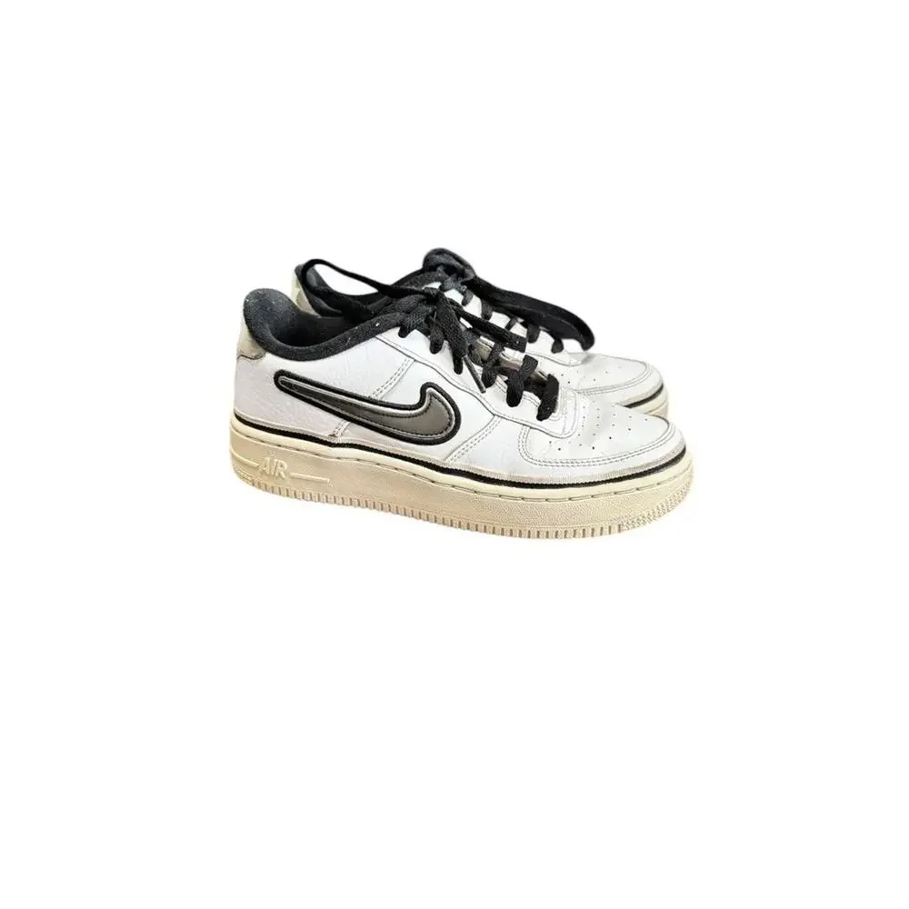 Nike Air Force 1 LV8 Sport GS 'White Black' AR0751-100 Size 4.5Y Sneaker